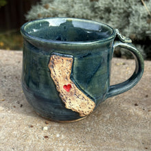 Load image into Gallery viewer, Angie Talbert Studios - Blue Green California Mug v.2