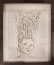Load image into Gallery viewer, Invisible Lemons - Flower Girl, Wall Art, Invisible Lemons, Atrium 916 - Sacramento.Shop