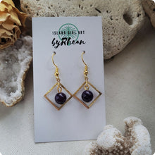 Load image into Gallery viewer, Island Girl Art - Natural Stone Earrings - Amethyst, Jewelry, Island Girl Art by Rhean, Atrium 916 - Sacramento.Shop
