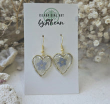 Load image into Gallery viewer, Island Girl Art - Pressed Flower Earrings, Jewelry, Island Girl Art by Rhean, Atrium 916 - Sacramento.Shop