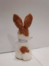 Load image into Gallery viewer, nestneedlesandknots - Felted Bunny - Purple Ribbon, Crafts, Nestneedlesandknots, Atrium 916 - Sacramento.Shop