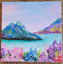 Load image into Gallery viewer, Island Girl Art - Painting - Bloom and Sea, Wall Art, Island Girl Art by Rhean, Atrium 916 - Sacramento.Shop