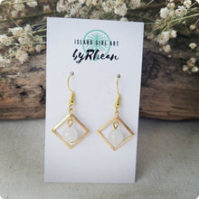 Load image into Gallery viewer, Island Girl Art - Natural Stone Earrings - White Jade, Jewelry, Island Girl Art by Rhean, Atrium 916 - Sacramento.Shop