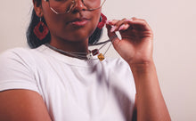 Load image into Gallery viewer, Joyce Pierce - White Die Pendant, Jewelry, Joyce Pierce, Atrium 916 - Sacramento.Shop