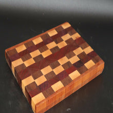 Load image into Gallery viewer, Lake Forest Woodworks - Paduk, Maple, and Cherry End Grain Cutting Board, Kitchen & Dishware, Lake Forest Wood Works, Atrium 916 - Sacramento.Shop