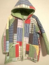 Load image into Gallery viewer, M plaid patchwork