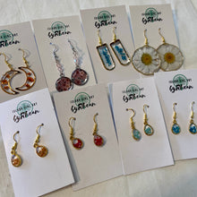 Load image into Gallery viewer, Island Girl Art - Upcycled & Nature Inspired Earrings, , Atrium 916 - Sacramento.Shop, Atrium 916 - Sacramento.Shop