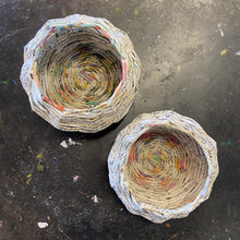 Load image into Gallery viewer, Paper Zen Designs - Upcycled Magazine Paper Container, , Atrium 916 - Sacramento.Shop, Atrium 916 - Sacramento.Shop