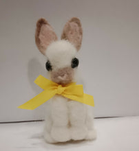 Load image into Gallery viewer, nestneedlesandknots - Felted Bunny - Bright Yellow Ribbon, Crafts, Nestneedlesandknots, Atrium 916 - Sacramento.Shop