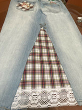 Load image into Gallery viewer, Maggie Devos-Boho Skirt-Gingham patches-Size 8, Fashion, Maggie Devos, Atrium 916 - Sacramento.Shop
