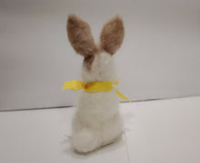 Load image into Gallery viewer, nestneedlesandknots - Felted Bunny - Yellow Ribbon, Crafts, Nestneedlesandknots, Atrium 916 - Sacramento.Shop