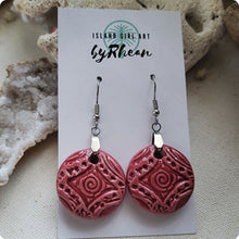 Load image into Gallery viewer, Island Girl Art - Natural Stone Earrings - Clay Pendant, Jewelry, Island Girl Art by Rhean, Atrium 916 - Sacramento.Shop