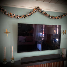 Load image into Gallery viewer, Enchanted Wood Goods - Scrap Fabric Garland, Home Decor, Enchanted Wood Goods, Atrium 916 - Sacramento.Shop