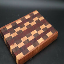 Load image into Gallery viewer, Lake Forest Woodworks - Paduk, Maple, and Cherry End Grain Cutting Board, Kitchen & Dishware, Lake Forest Wood Works, Atrium 916 - Sacramento.Shop