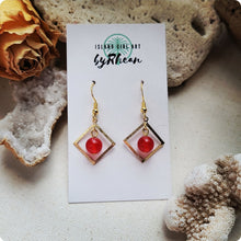 Load image into Gallery viewer, Island Girl Art - Natural Stone Earrings - Agate, Jewelry, Island Girl Art by Rhean, Atrium 916 - Sacramento.Shop