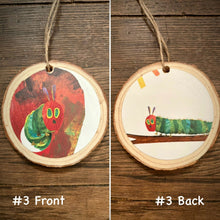 Load image into Gallery viewer, Enchanted Wood Goods - Storybook Ornaments - The Very Hungry Caterpillar, Home Decor, Enchanted Wood Goods, Atrium 916 - Sacramento.Shop