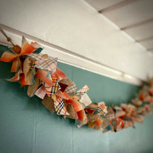 Load image into Gallery viewer, Enchanted Wood Goods - Scrap Fabric Garland, Home Decor, Enchanted Wood Goods, Atrium 916 - Sacramento.Shop