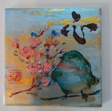 Load image into Gallery viewer, Yoshiko - Painted Tiles: Wa style, Home Decor, Yoshiko, Atrium 916 - Sacramento.Shop