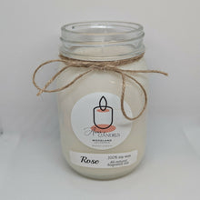 Load image into Gallery viewer, Anna's Candles - Rose White Wax Candle, Home Decor, Anna’s Candles, Atrium 916 - Sacramento.Shop