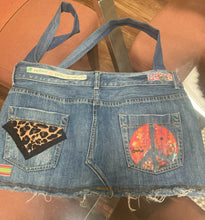 Load image into Gallery viewer, Maggie Devos - Lrg Boho denim bag - Frida & monkey, Fashion, Maggie Devos, Atrium 916 - Sacramento.Shop