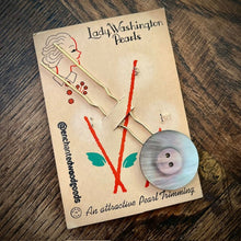 Load image into Gallery viewer, Enchanted Wood Goods - Vintage Button Hairpins, Jewelry, Enchanted Wood Goods, Atrium 916 - Sacramento.Shop