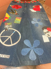 Load image into Gallery viewer, Maggie Devos-Boho Skirt-Winged heart-Frida, Size X lrg./16m, Fashion, Maggie Devos, Atrium 916 - Sacramento.Shop