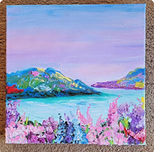 Load image into Gallery viewer, Island Girl Art - Painting - Bloom and Sea, Wall Art, Island Girl Art by Rhean, Atrium 916 - Sacramento.Shop