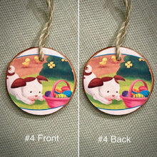 Load image into Gallery viewer, Enchanted Wood Goods - Storybook Ornaments - Pokey Little Puppy Springtime, Home Decor, Enchanted Wood Goods, Atrium 916 - Sacramento.Shop