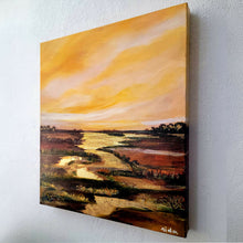 Load image into Gallery viewer, Golden- Whispers-nida-akhtar- 5