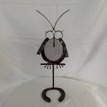 Load image into Gallery viewer, Arti.Fizer-Single Horseshoe Owl - Hose clamp Eyes, Outdoor & Garden, Arti fizer, Atrium 916 - Sacramento.Shop