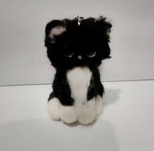 Load image into Gallery viewer, nestneedlesandknots - Felted Kitten - Blue and Green Eyes, Crafts, Nestneedlesandknots, Atrium 916 - Sacramento.Shop