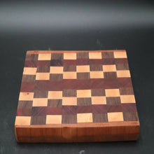 Load image into Gallery viewer, Lake Forest Woodworks - Paduk, Maple, and Cherry End Grain Cutting Board, Kitchen & Dishware, Lake Forest Wood Works, Atrium 916 - Sacramento.Shop