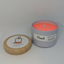 Load image into Gallery viewer, Anna's Candles - Peach Colored Wax Candle, Home Decor, Anna’s Candles, Atrium 916 - Sacramento.Shop