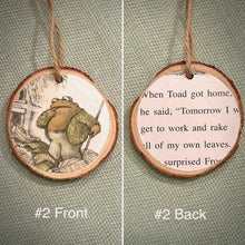 Load image into Gallery viewer, Enchanted Wood Goods - Storybook Ornaments - Frog & Toad, Home Decor, Enchanted Wood Goods, Atrium 916 - Sacramento.Shop