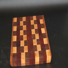 Load image into Gallery viewer, Lake Forest Woodworks - Paduk, Maple, and Cherry End Grain Cutting Board, Kitchen & Dishware, Lake Forest Wood Works, Atrium 916 - Sacramento.Shop