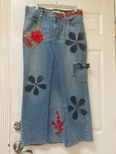 Load image into Gallery viewer, Maggie Devos-Boho Skirt-Floral patchwork-Size 14M, Fashion, Maggie Devos, Atrium 916 - Sacramento.Shop