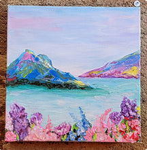 Load image into Gallery viewer, Island Girl Art - Painting - Bloom and Sea, Wall Art, Island Girl Art by Rhean, Atrium 916 - Sacramento.Shop