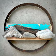 Load image into Gallery viewer, Enchanted Wood Goods - Wine Barrel Beachscape, Wall Art, Enchanted Wood Goods, Atrium 916 - Sacramento.Shop