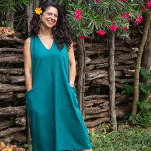 Load image into Gallery viewer, Maria Canta - Sleeveless Dress with Pockets, Fashion, Maria Canta, Atrium 916 - Sacramento.Shop