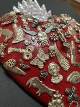 Load image into Gallery viewer, Maggie Devos - Framed Milagro Flamed Heart