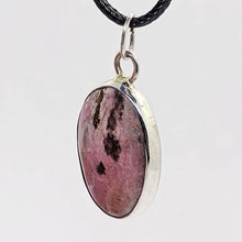 Load image into Gallery viewer, SterlingRhodonite3