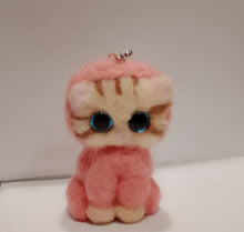Load image into Gallery viewer, nestneedlesandknots - Felted Kitten - Peach colored Suit, Crafts, Nestneedlesandknots, Atrium 916 - Sacramento.Shop