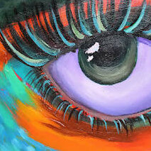Load image into Gallery viewer, Art by Alyssa - Peacock Eye, Wall Art, Art By Alyssa, Atrium 916 - Sacramento.Shop