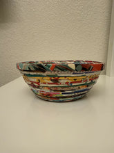 Load image into Gallery viewer, Paper Zen Designs - Rolled Upcycled Magazine Paper Container #38, Home Decor, Paper Zen Designs, Atrium 916 - Sacramento.Shop