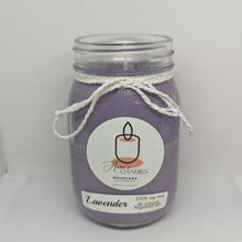 Load image into Gallery viewer, Anna's Candles - Lavender Colored Wax Candle, Home Decor, Anna’s Candles, Atrium 916 - Sacramento.Shop