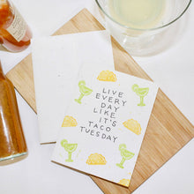 Load image into Gallery viewer, Handmade by Nicole- Taco Tuesday, Greeting Cards, Handmade By Nicole, Atrium 916 - Sacramento.Shop