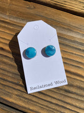 Load image into Gallery viewer, Awkwood Things - Reclaimed Wood & Resin Stud Earrings, Jewelry, Awkwood Things, Atrium 916 - Sacramento.Shop