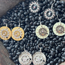 Load image into Gallery viewer, Joyce Pierce - Watch Dial Earrings, Jewelry, Joyce Pierce, Atrium 916 - Sacramento.Shop