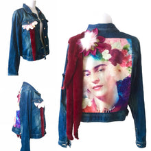 Load image into Gallery viewer, Grace Yip Designs- Dreamy Frida Jean jacket, Fashion, Grace Yip Designs, Sacramento . Shop
