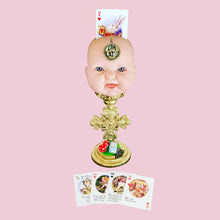 Load image into Gallery viewer, Grace Yip Designs- Alice in Wonderland baby head card holder, Home Decor, Grace Yip Designs, Sacramento . Shop